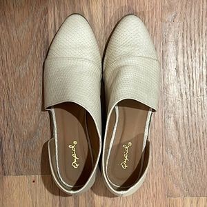 Cream Shoes